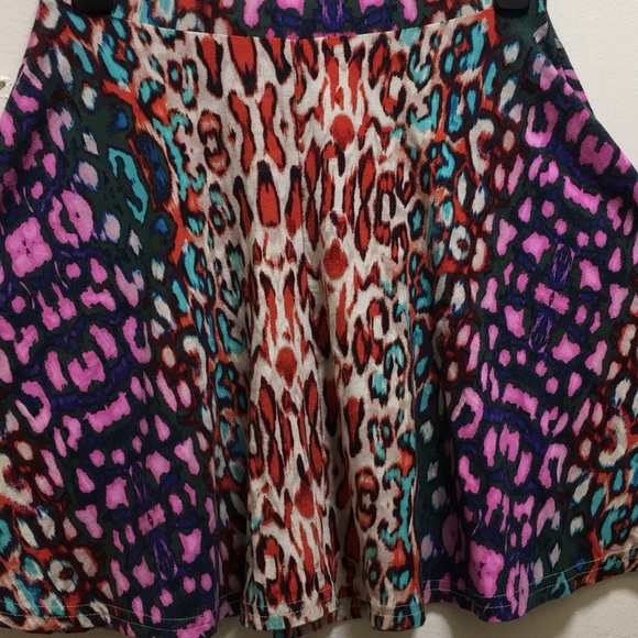 Top shop cheetah print skirt - Picture 3 of 8